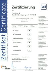 Fachfirma für Brandmeldeanlagen